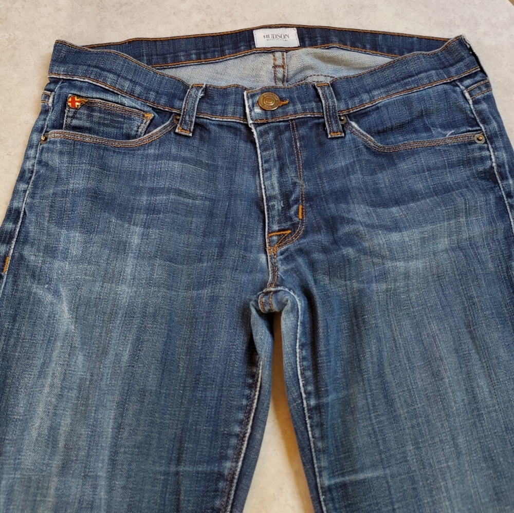 Hudson Colette Skinny Distressed Jeans - Picture 6 of 14